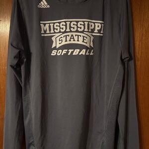 Adidas Mississippi State Long Sleeve Shirt